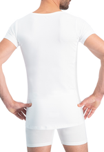 Lade das Bild in den Galerie-Viewer, NOSHIRT dry - deep V - wit - achterkant
