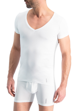 Lade das Bild in den Galerie-Viewer, NOSHIRT lite - deep V - wit