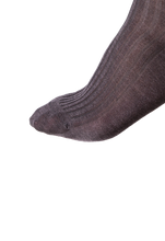 Lade das Bild in den Galerie-Viewer, NOSOCKS long - donkergrijs - tenen