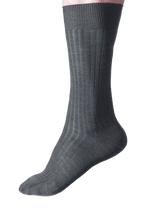 Lade das Bild in den Galerie-Viewer, NOSOCKS long - lichtgrijs