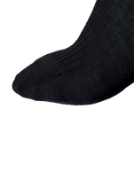 Lade das Bild in den Galerie-Viewer, NOSOCKS long - zwart - tenen